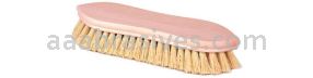9" Pointed End Scrub Brush,  1" Trim, Marble Union Fiber Fill