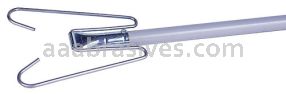 Weiler 75126 - Dust Mop, Wedge Style Frame with 60" Metal Handle - 012382751265