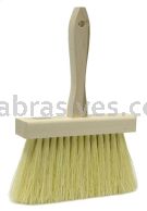 6" Masonry Brush, 3-1/4" Trim, White Tampico Fill