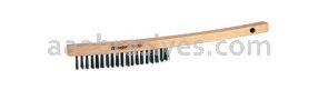 Weiler 36647 - Vortec Pro 24 pc. Curved Handle 3 x 19 rows, Scratch Brush Display Box - 012382366476