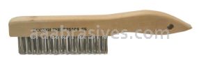 Weiler 36648 - Vortec Pro 24 pc. Shoe Handle 4x16 rows, Scratch Brush Display Box - 012382366483