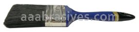Weiler 40003 - 2-1/2" Varnish Brush, Black China Bristle Fill, 3" B.L., Blue Foam Handle - 012382400033