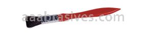 Weiler 41016 - 3/4" Sign Writer Brush, Ox Hair, 1-1/8" Trim, Flat Handle - 012382410162