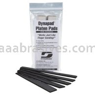 Dynabrade 11024 1/2" W x 3" L Steel Platen Pad