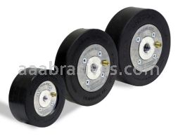 Dynabrade 92924 - 5" (127 mm) Dia. x 1" (25 mm) W Heavy Duty DynaWheel Pneumatic Wheel