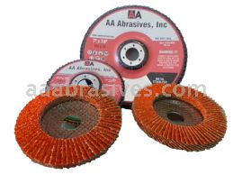 4-1/2x5/8-11 #40 Premium Ceramic T-27(Flat) Abrasive Flap Disc Big Max