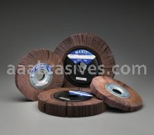 16 x 6 x 1-3/4 60 Merit Grind-O-Flex Large Diameter Flap Wheels