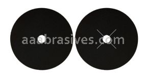 7x7/8, #12 (4-1/2), Floor Disc, Combination Paper (S/C BLACK Standard)