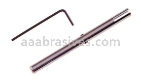 Osborn Side Action Tube Brush Holder 3/8” OD X 3-3/8” OAL X 1/8” ID #75006