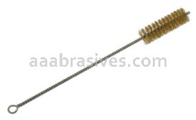 Osborn 7/8” Diameter Brass Tube Brush 3” Brush Part X 10” OAL X .005 Brass #51147