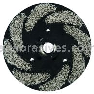 Osborn 4" ATB Composite Disc Brush Turbo - 80 RSC X 1-1/2" TL [40303]#47086