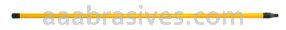 Osborn 60” Fiberglass Broom Handle 1” DIA with Nylon Thread#77020