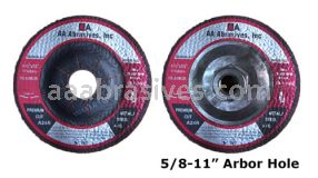 4-1/2x1/4x7/8 Grinding Wheel T-27 Resin Bond A24N Metal