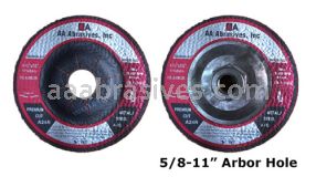 7x1/4x5/8-11 Grinding Wheel T-27 Resin Bond A24T Metal