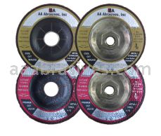 6x1/8x5/8-11 Cutting Wheel T-27 Resin Bond WA24S Stainless Steel