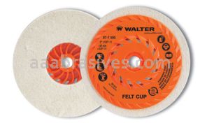Walter 5" Felt Cup Disc - 662980473177