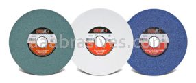 7x1x1-1/4(R/1-3x1/2), Grinding Wheel, T-5, Vitrified, WA46-I-V, White A/O