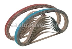 Dynafile Sanding Belts 1/8x18 40 Grit A/O Aluminum Oxide Premium