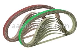 Dynafile Sanding Belts 1/4x18 180 Grit A/O Aluminum Oxide Premium
