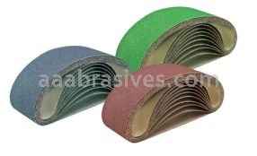 Sanding Belts 2x17-3/4 320 Grit A/O Aluminum Oxide Premium