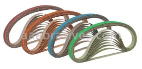 Dynafile Sanding Belts 3/8x24 100 Grit A/O Aluminum Oxide Premium