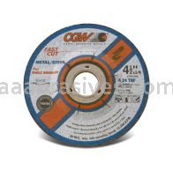CGW 36103 4-1/2 x 1/4 x 5/8-11 A24-T-BF Steel T27 Extra Long Life Fast Cut