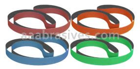 Sanding Belts 4 x 78-3/4 100 Grit A/O Aluminum Oxide Premium