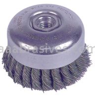 Weiler 94092 - 6" , .030, 5/8"-11 , Double Row Cup Brush - 012382940928