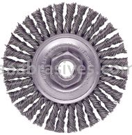 4" Stringer Bead Wire Wheel, .020, 1/2"-13 A.H., Retail Pack (STBA-432)