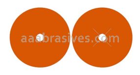 7x7/8-Sltd #40 (1-1/2) Floor Disc Cloth Ceramic ORANGE Ultra