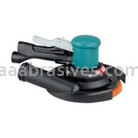 Dynabrade 58447 8" Two-Hand Gear-Driven Sander, Central Vac .45 hp, 900 RPM, Hook-Face