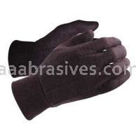 ERB 14430 336-010 Brown Jersey Large Gloves