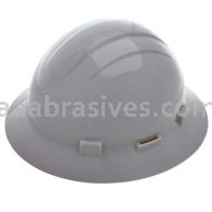 ERB 19297 Americana Full Brim With Accessory Slots Slide-Lock 4-Point Nylon Safety Helmet