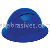ERB 19436 Americana Full Brim Vent Mega Ratchet 4-Point Nylon Safety Helmet