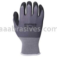ERB 21224 211-110 (N100) Smooth Finish Nitrile Dipped Nylon Knit Gloves Large Gloves