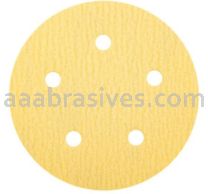 Norton Abrasives 66623312917 5" P150 Grit C-wt Gold Reserve A296 Vac Paper Hook and Loop Discs