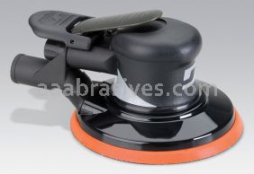 Dynabrade 56863 6" Central Vacuum Dynorbital Supreme Random Orbital Sander .28 hp 12,000 RPM 3/32" Orbit Rear Exhaust