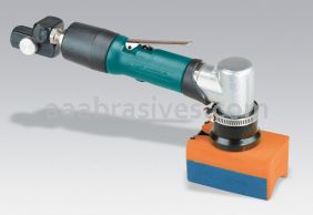 Dynabrade 58000 Dynafine Backsplash Sander .12 hp, 7 Degree Offset, 13,000 RPM, 1/32" Orbit, Rear Exhaust