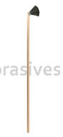 Osborn Brush Roof Brush 1-Knot 48" Handle 3-1/4" TL X Grey Tampico #54085
