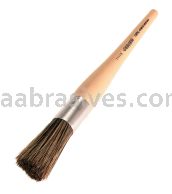 Osborn Brush #10 Round Sash Brush 2-5/8" Trim 2-5/8" TL X Grey Bristle #71115