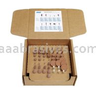 Norton 1/8" Spindle Gemini 38A M 50 pc Mounted Point Kits