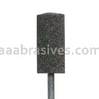AA Abrasives 41492 1 x 2 x 1/4" shank W222 Mounted Point A36R 