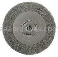 Weiler 36005 - 8" .014, Narrow Face, 5/8" A.H., Retail Pack, Vortec Pro Crimped Wire Wheel, Narrow Face - 012382360054