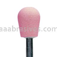 A-23, 3/4x1x1/4"sk, Mounted Point, Vitrified, PA/O