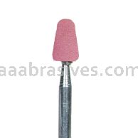 B-44, 7/32x3/8x1/8"sk, Mounted Point, Vitrified, PA/O