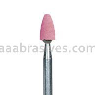 B-45, 3/16x5/16x1/8"sk, Mounted Point, Vitrified, PA/O