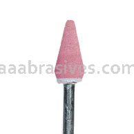 B-53, 1/4x5/8x1/8"sk, Mounted Point, Vitrified, PA/O