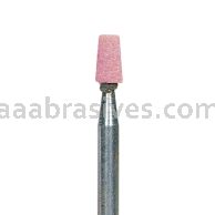 B-96, 1/8x1/4x1/8"sk, Mounted Point, Vitrified, PA/O