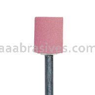 B-132, 3/8x1/2x1/8"sk, Mounted Point, Vitrified, PA/O