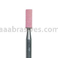 W-145, 1/8x3/8x1/8"sk, Mounted Point, Vitrified, PA/O